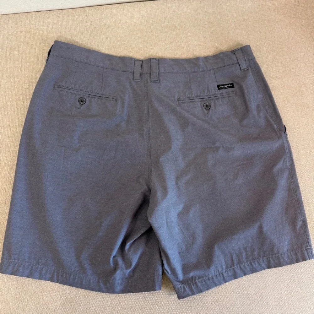 Flag & Anthem MadeFlex Mens Grey Performance Shorts Size 38 M-CORESH1401 Stretch